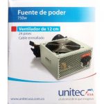 Fuente De Poder Atx 750w Watts 20-24 Pines Para Computador