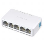 Switch Escritorio De 5 Puertos 10/100mbps Mercusys Ms-105